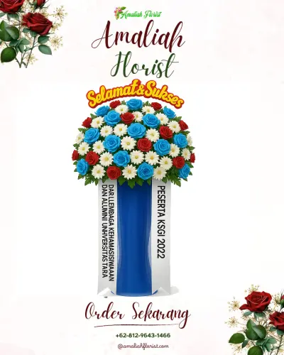 Standing Flower di Klunjukan